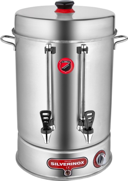 250 Bardak 23 Litre Basmalı Metal Model Çay Otomat