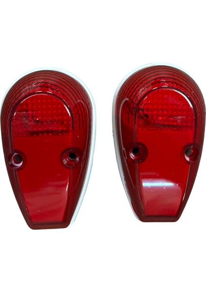 Mini Tepe Lamba 4 LED 24V Kırmızı (Tas C21) 2 Adet Fiyatı