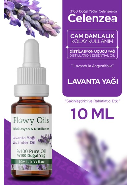 Lavanta Yağı %100 Doğal Bitkisel Uçucu Yağ Lavender Oil 10ML