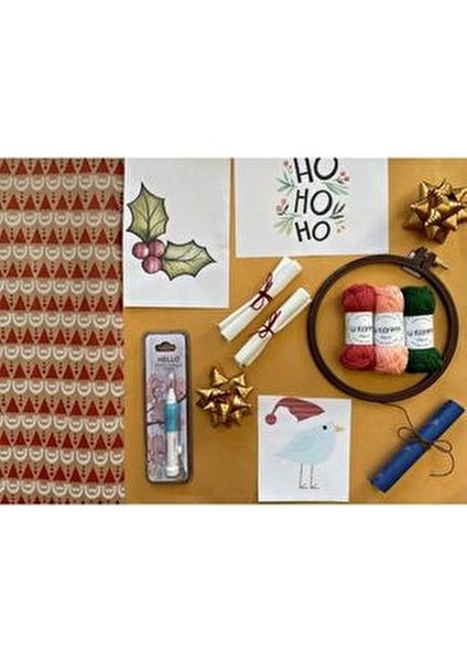 Deneme Seti (Yılbaşı Özel) - Punch Nakışını Merak Edenler ve Denemek Isteyenler Için Deneyim Kiti modelleri