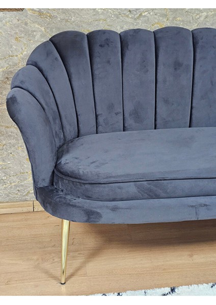 Ikili Istiridye Gold Kaplama Sivriltme Ayak Çay Seti Koltuk Ikili Berjer , Ikili Berjer Koltuk Füme Renk 110 x 48 Boyut/ebat fırsatları