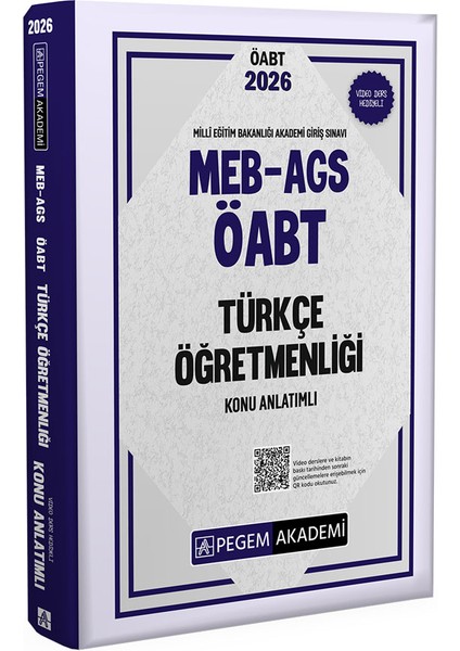 2026 Meb Ags Öabt Türkçe Öğretmenliği Konu Anlatımlı