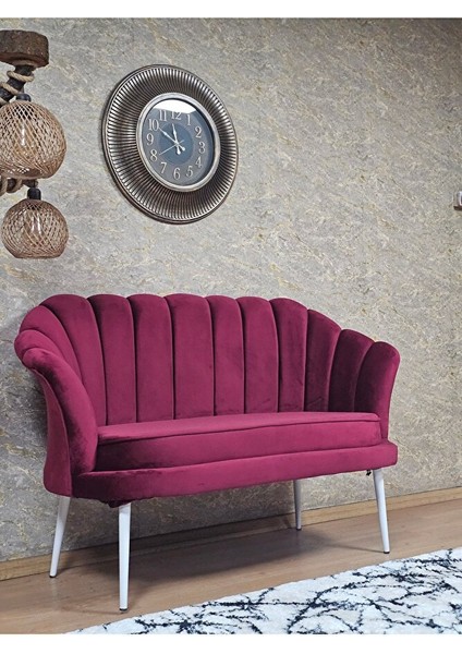 Ikili Istiridye Beyaz Boyalı Sivriltme Ayak Çay Seti Koltuk Tekli Berjer , Ikili Berjer Koltuk Bordo Renk 110 x 48 Boyut/ebat fiyatları