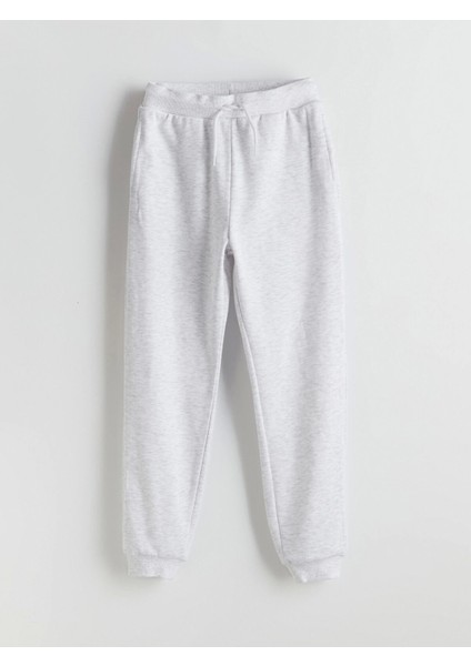 Lcw Kids Gri Kapüşonlu Kız Çocuk Eşofman Takım