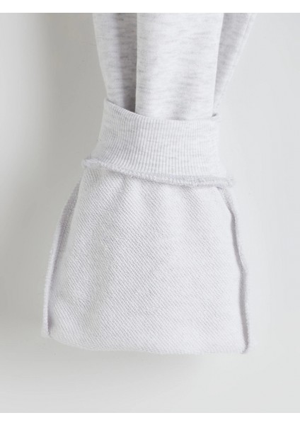 Lcw Kids Gri Kapüşonlu Kız Çocuk Eşofman Takım