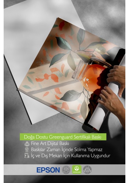 Beyaz Çerçeveli Tablo, Turuncu Meyve Suyu ve Portakallar – Pop Art, Mutfak Dekoru Poster No: 113236