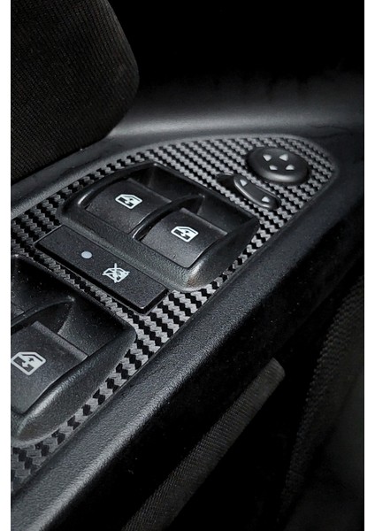 Fiat Egea Uyumlu Iç Trim Kaplama Set - Mat Karbon Siyah indirimleri
