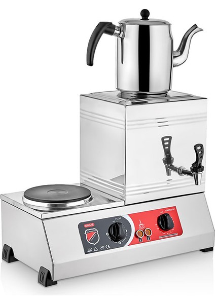 Tek Demlikli Elektrikli Çay Kahve Takımı