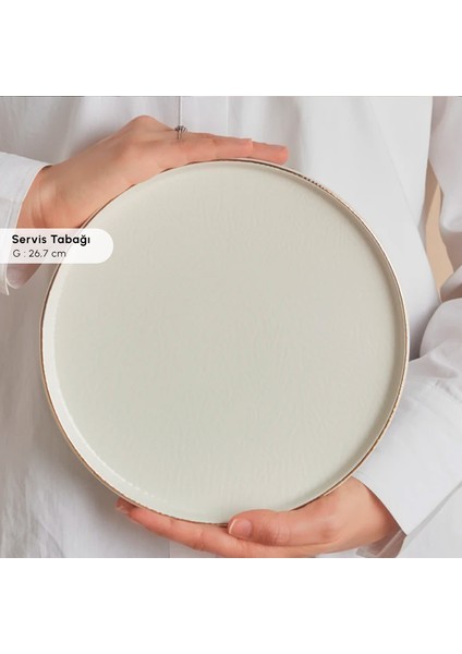 Komo 32 Parça 6 Kişilik Kahvaltı Takımı Gold fırsatları