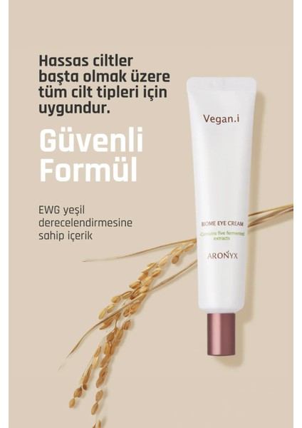 Vegan Biyom Göz Çevresi Bakım Kremi 40 ml fiyatları