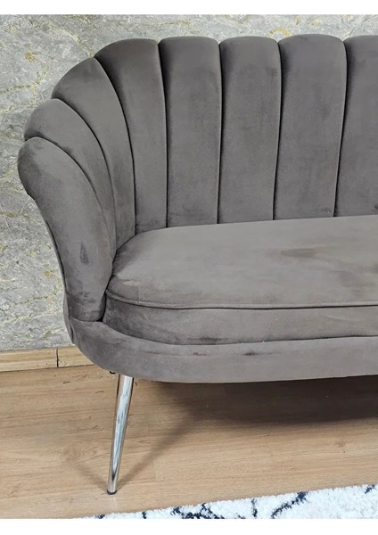 Ikili Istiridye Krom Kaplama Sivriltme Ayak Çay Seti Koltuk Ikili Berjer , Ikili Berjer Koltuk Kahverengi Renk 110 x 48 Boyut/ebat fırsatları