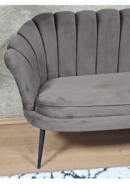 Ikili Istiridye Siyah Boyalı Sivriltme Ayak Çay Seti Koltuk Ikili Berjer , Ikili Berjer Koltuk Kahverengi Renk 110 x 48 Boyut/ebat fırsatları