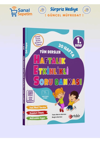 1. Sınıf Tüm Dersler Haftalık Etkinlikli Soru Bankası