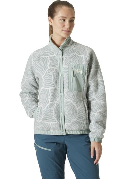 W Imperial Printed Pile Snap Kadın Polar Mont fiyatları