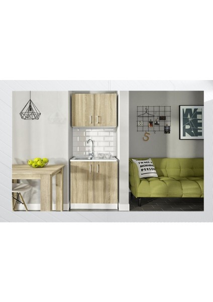 Aura Mutfak 80 cm Tezgah Dahil