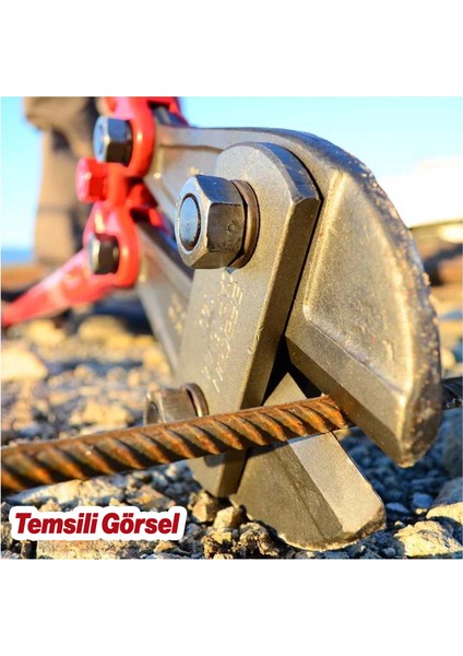 (42'') Kollu Çeneli Kupplon Demir Kesme Makası Çubuk Inşaat Demiri Teli Metal Kesim Makası Cr-V modelleri