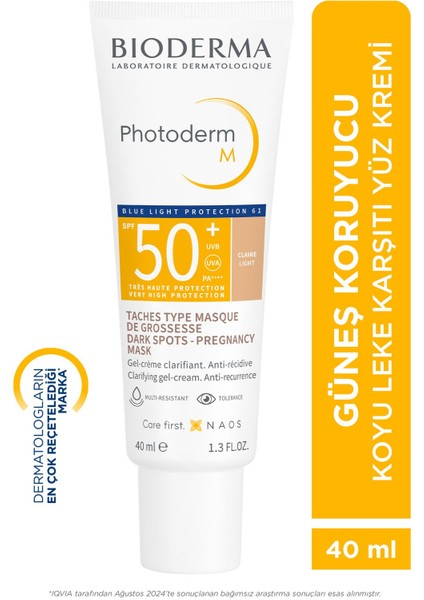 Photoderm M Spf 50 Light Güneş Kremi 40 ml