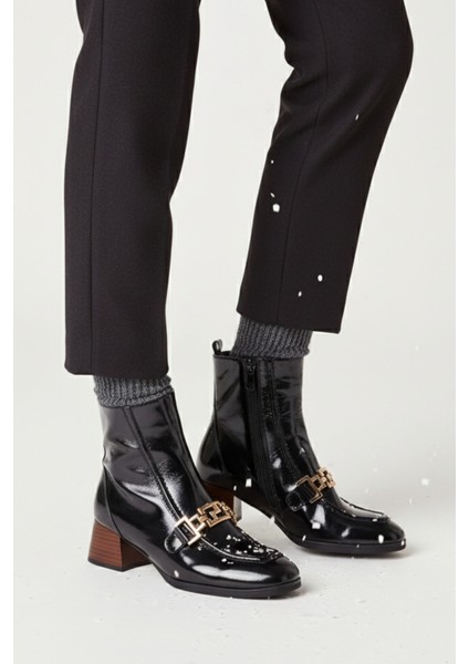 D25KB-8270 Kadın Deri Bot