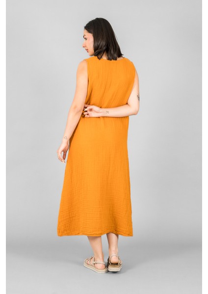 Müslin Kadın Önden Bağlamalı Elbise indirimleri