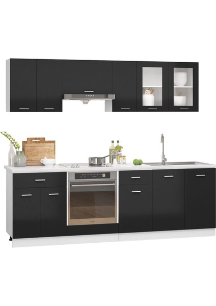 Hector Mutfak 230 cm Tezgah Dahil