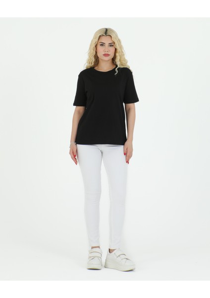 Düz Basic Tshirt Siyah fiyatları