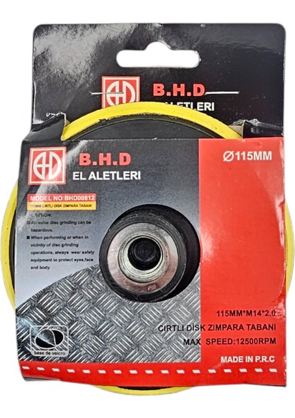 B.h.d BHD00812 115MM Cırt Taban modelleri