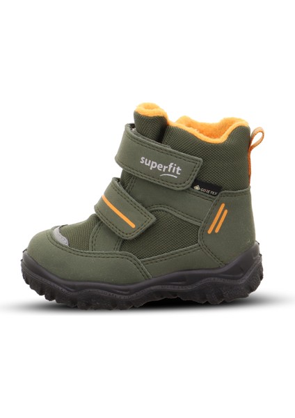 Husky Superfit Marka Erkek Çocuk Gorateks Bot Yeşil-Turuncu