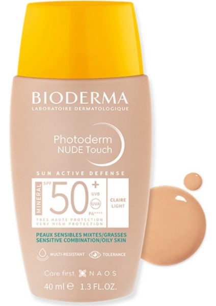 Photoderm Nude Touch Light Colour SPF50 40 ml