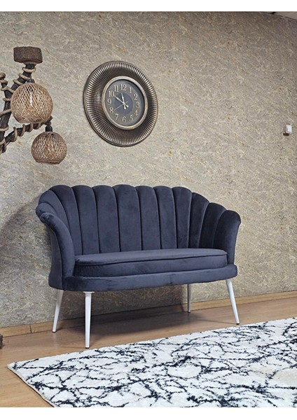 Ikili Istiridye Beyaz Boyalı Sivriltme Ayak Çay Seti Koltuk Tekli Berjer , Ikili Berjer Koltuk Füme Renk 110 x 48 Boyut/ebat fiyatları