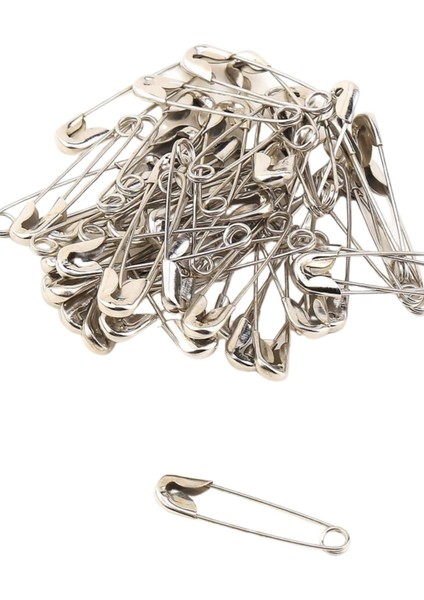 Çengelli Iğne 50'li Gümüş Kutuda 3cm