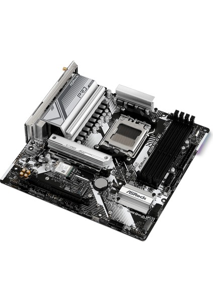 B650M Pro Rs Wıfı 7200MHZ Ddr5 Soket Am5 M.2 USB 3.2 HDMI Matx Anakart modelleri