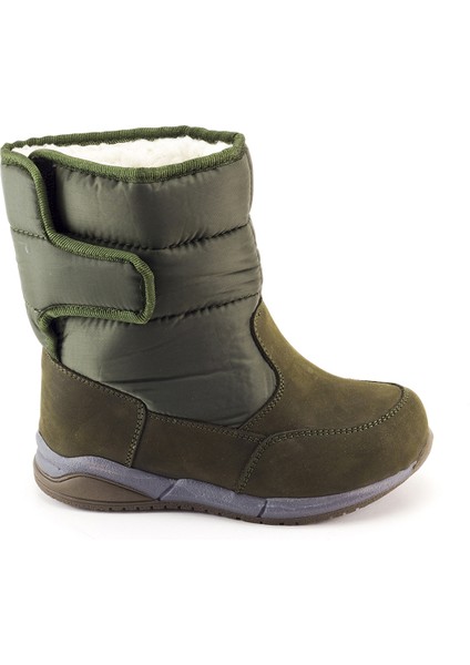 Minipicco Kız Cocuk Haki Deri Anatomik Destekli Çocuk Bot indirimleri