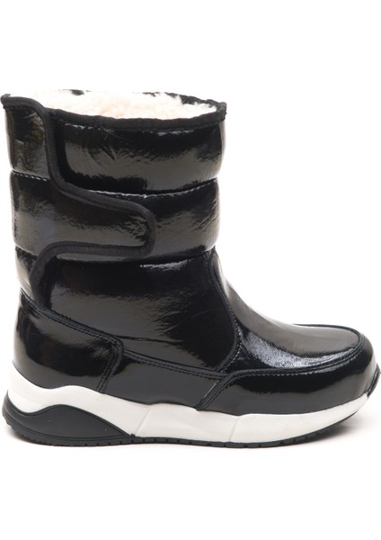 Minipicco Kız Cocuk Rugan Siyah Deri Anatomik Destekli Çocuk Bot indirimleri