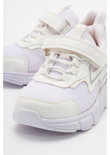 Erkek Çocuk Beyaz Günlük Spor Ayakkabı