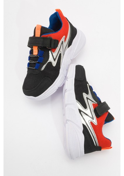 Erkek Çocuk Siyah Günlük Spor Ayakkabı