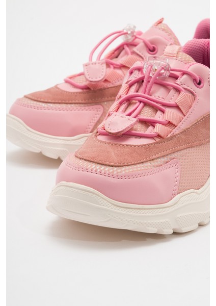 Kız Çocuk Pembe Günlük Spor Ayakkabı