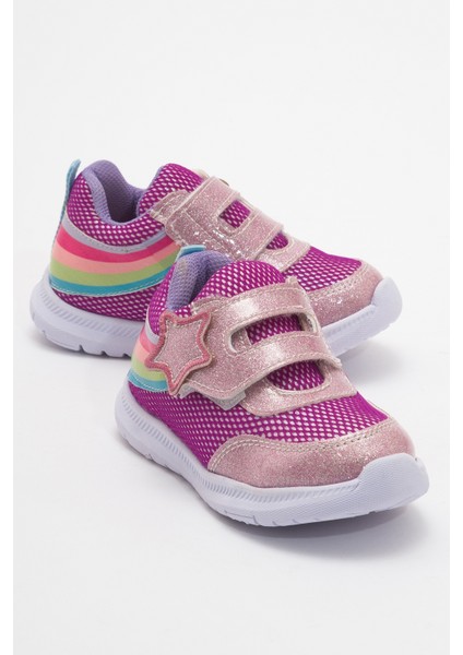 Kız Çocuk Lila Günlük Spor Ayakkabı