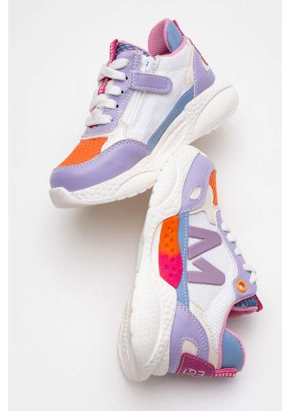 Kız Çocuk Lila Günlük Spor Ayakkabı