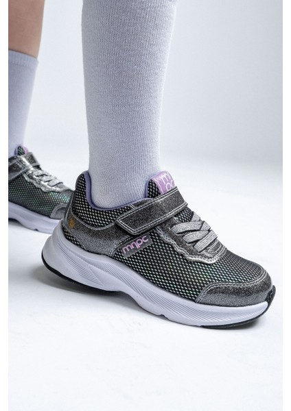 Kız Çocuk Platin Günlük Spor Ayakkabı