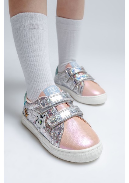 Kız Çocuk Pudra Sneaker Ayakkabı
