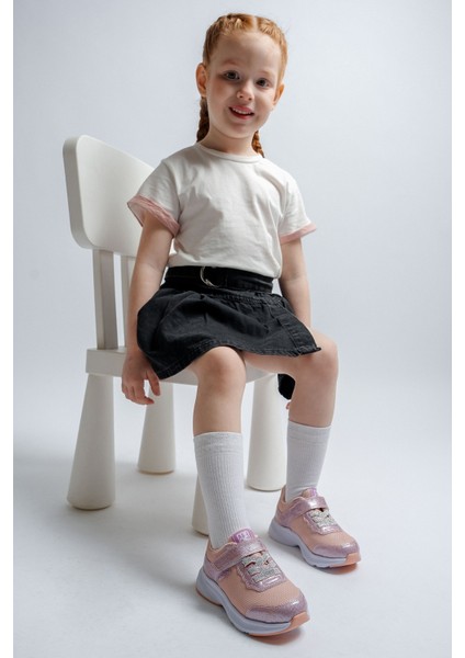 Kız Çocuk Pembe Günlük Spor Ayakkabı