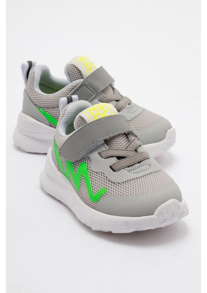 Erkek Çocuk Gri Spor Ayakkabı