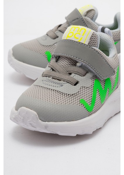 Erkek Çocuk Gri Spor Ayakkabı