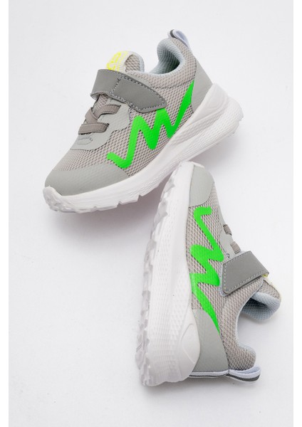 Erkek Çocuk Gri Spor Ayakkabı