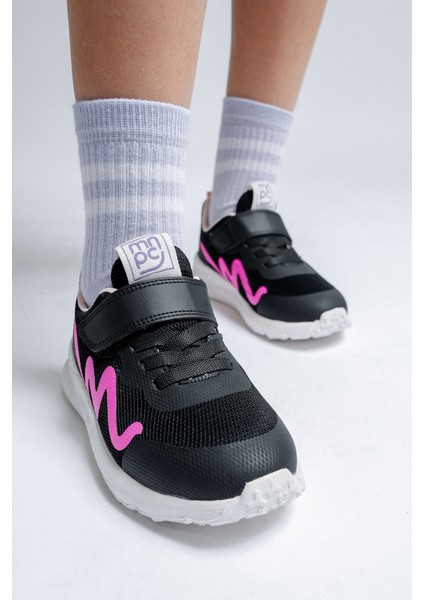 Kız Çocuk Siyah Spor Ayakkabı