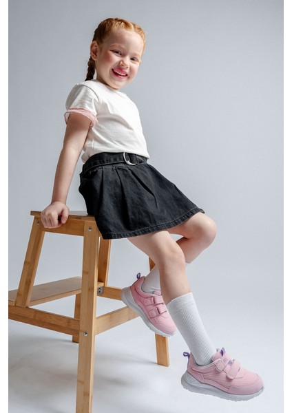 Kız Çocuk Pudra Günlük Spor Ayakkabı