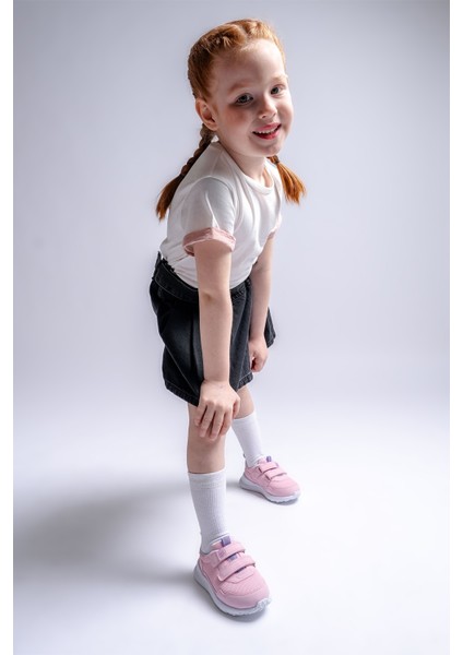 Kız Çocuk Pudra Günlük Spor Ayakkabı