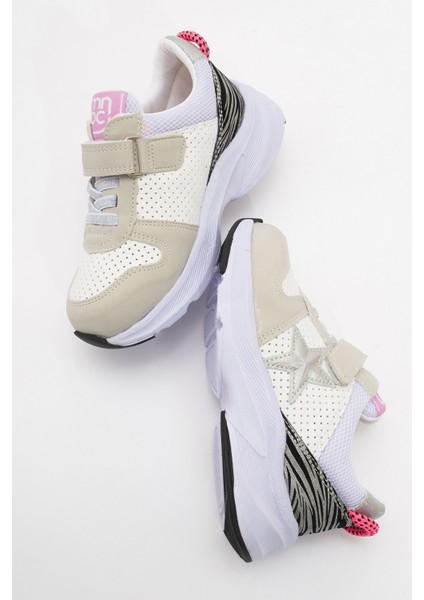 Kız Çocuk Beyaz Spor Ayakkabı