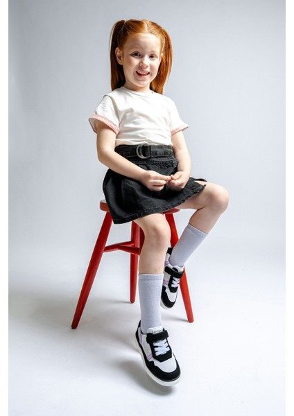 Kız Çocuk Siyah Günlük Ayakkabı