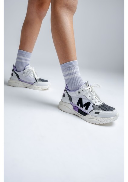 Kız Çocuk Beyaz Günlük Spor Ayakkabı